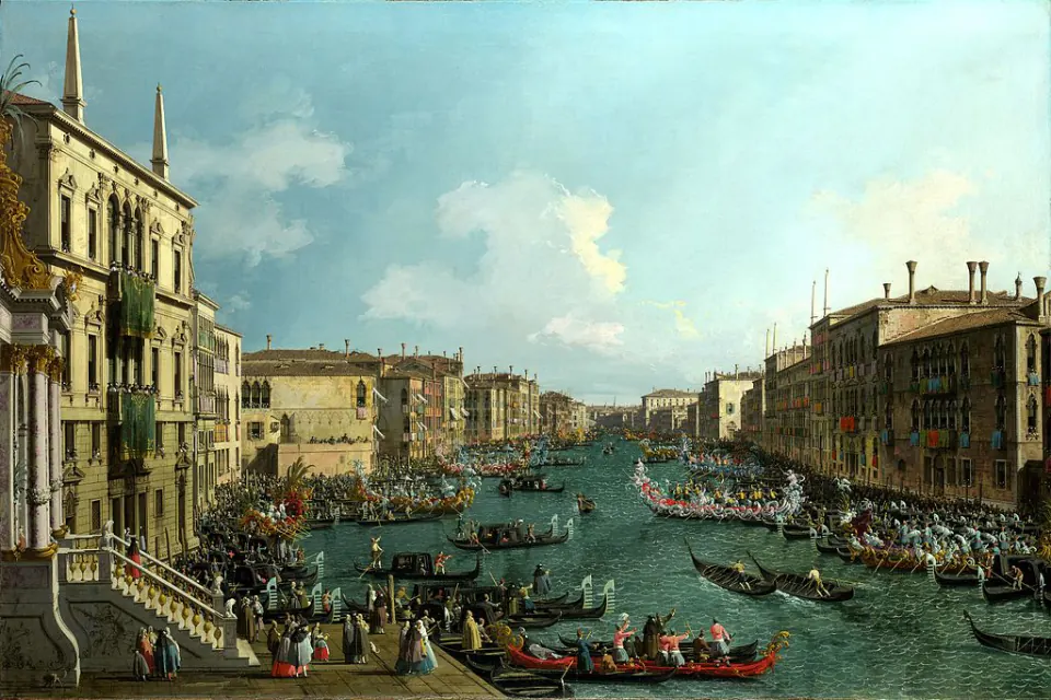 The Regatta from the water